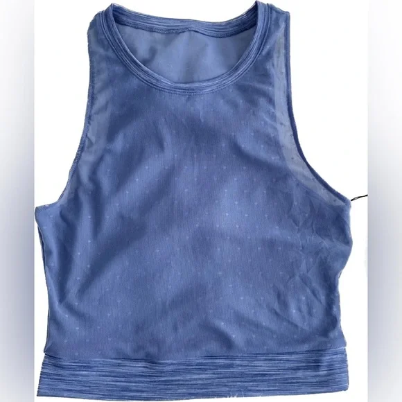 Zyia XS Mesh Top XS Crop Top - Picture 1 of 7
